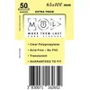 Pravi Junak Make Them Last Ovitki za karte BUS 65x100 mm, 50 ovitkov Thick