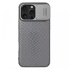 Maska za mobilni telefon iPhone 16 Pro Max NILLKIN CAMSHIELD PRO, Siva