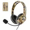 Igralne slušalke Nyko Combat Headset - zelena maskirna barva (PS5)