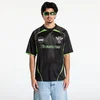 Dres PLEASURES x Boiler Room Aqua Soccer Jersey Black L