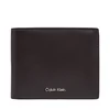 Denarnica Calvin Klein Raised Billfold W/ Coin LV04D1163G Rjava