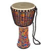 MEINL 12 AFRICAN DJEMBE KENYAN QUILT TRAVEL GOAT SKIN HEAD PADJ2-L-G