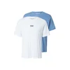 JACK & JONES Majica JWHCLASSIC kraljevo modra/bela