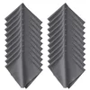 K&F KF 10pcs* Microfiber Cleaning cloth Kit, 15*18cm, Gray, Dry, in OPP bag