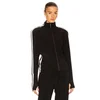 Norma Kamali Ženski duks KK1284PL004149-BLACK, Crni