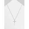 Large Basic Cross Necklace - Gold Colors