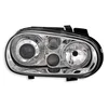 OEM Kristalni farovi Angel Eyes VW Golf IV, Hrom