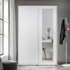 Hanah Home Klizni plakar Prt-620-Bb-3, 120x38x187 cm, Beli