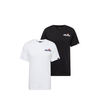 ELLESSE Majica Voodoo, črna, bela