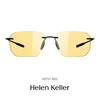 Helen Keller Unisex naočare za sunce, Crno-žute
