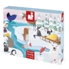 Janod Puzzle sa teksturom - Život na ledu / J02773