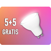 SPECTRUM LED ŽARNICA GU10 7,5W, 5+5 gratis! Barva světla: Dnevna bela [WOJ+14593]