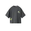 MANGO KIDS Majica COASTAL svetlo rumena / antracit