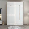 Hanah home Ormar Elina 185x253x52cm Belo-Bež