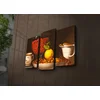 Wallity Set slika sa LED rasvjetom 3PATIACT-8, 3 dijela