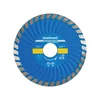 Silverline Diamantno rezilo za rezanje - Turbo val - 115 × 22,23 mm srebrna črta