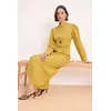 Trendyol Modest Ženska haljina Tctss26Eb00096, Oker