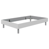 Xora POSTELJA 90 cmx200 cm , leseni material bela