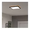 Eglo 901442-LED Plafonsko svetlo za kupatilo ROVITO 13,4W/230V 29x29cm IP44 crna