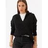 Bianco Lucci Pulover Pullover črna