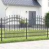 Vrtna Ograda KAMPEN 240 x 140 cm Mesh Siva