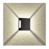 Brilagi - LED spoljašnje zidno svetlo QUADRAY LED/4W/230V crno IP65