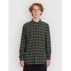 Volcom Caden Solid Shirt wintermoss