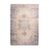 Kayoom RAVNO TKANA PREPROGA Vintage 8406 Blau   200/290 cm  potiskano modra