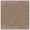 Vidaxl Antiskluzna Shaggy Preproga Rjava 120 x 120 cm PP