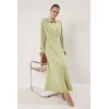 Trendyol Modest Ženska haljina Tctss25Eb00103, Kaki