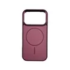 Silikonska futrola Magsafe Chrome Iphone 15 Cherry Red