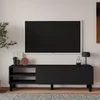 HANAH HOME TV polica River - Anthracite