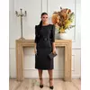 Squareonline Ženska svečana haljina, Crna