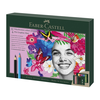 Faber-Castell	 - Barvice Faber-Castell Polychromos & Pitt, 38 kosov + radirka in svinčniki