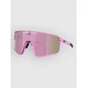 BLIZ Active Eyewear P001S Transparant Pink Sunglasses brown w rose multi