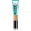 IT Cosmetics Your Skin But Better CC+ Cream Natural Matte matirajoči tekoči puder SPF 40 za ženske Medium 32 ml