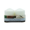 Set mirisnih sveća Coco 135gr 2/1 bele Lumar