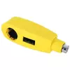 Oxford Clamp-On Brake Lever Clamp Yellow