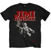 Jimi Hendrix Unisex majica Block Logo M