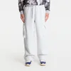 Superge Jordan Brooklyn Mens Oversized Fleece Cargo Pants Neutral Grey/ Htr/ Lt Smoke Grey S