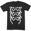 The Cult Repeating Logo Black XL Majica