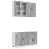 Kuhinjska jedinica KALMAR 4 pcs Siva Sonoma Konstruirano drvo