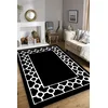 Conceptum Hypnose Tepih Bague, 200x290cm, Crno-beli
