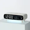 KJB Digitalna LED budilka 2819, dva alarma in odštevalnik, bela
