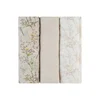 Kikka Boo Pelene od muslina set 3 pcs 75x75 Secret Garden Beige ( KKB12107 )