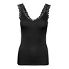 VERO MODA Top ROSA, črna