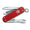 Švicarski nož Victorinox Classic Precious Alox 0.6221.401G, rdeč