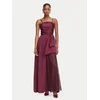 Rinascimento Večerna obleka CFC0130426003 Bordo rdeča Regular Fit