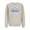 JACK & JONES Duks za dečake 12258841, Bež