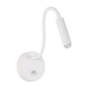 Brilagi - LED prigušiva fleksibilna zidna lampa MAYA 1xG9/4W/230V bela